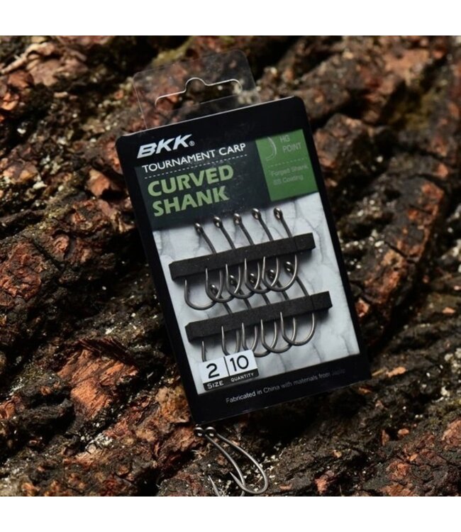 BKK BKK Curved Shank Karperhaak 10 Stuks