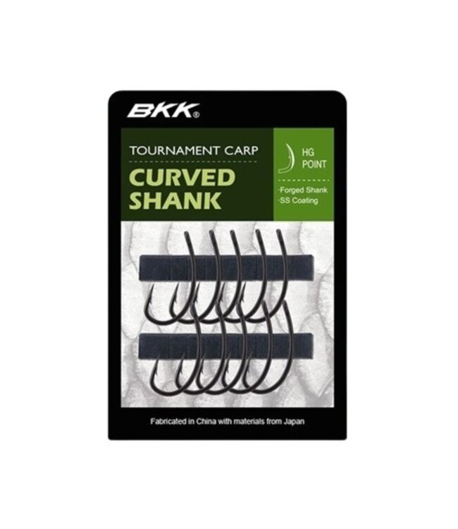 BKK BKK Curved Shank Karperhaak 10 Stuks