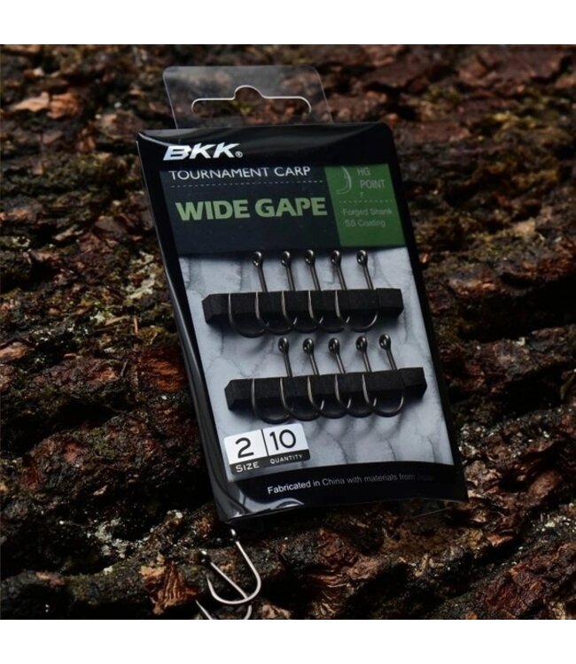 BKK Bkk Wide Gape Karperhaak 10 stuk