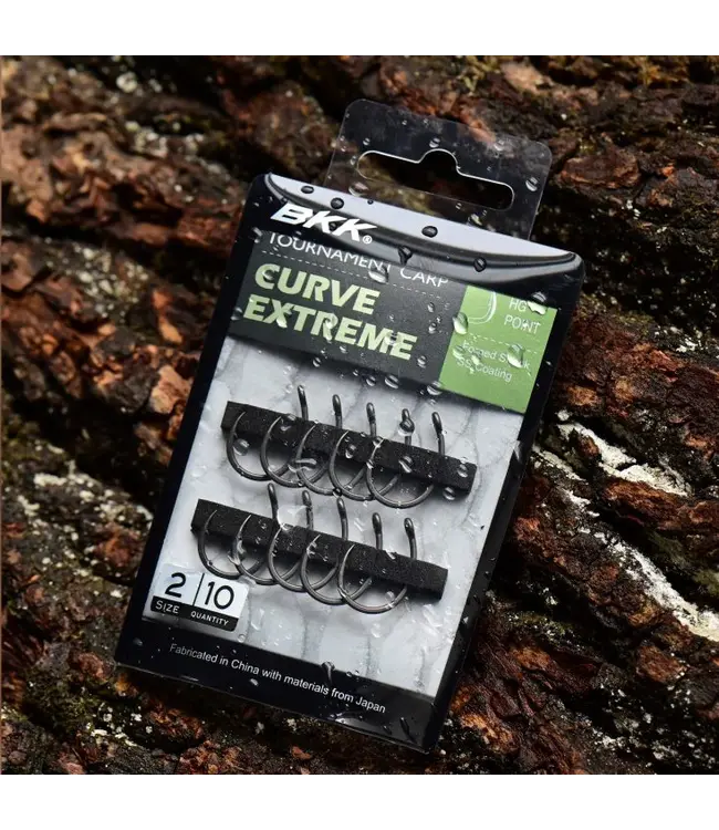 BKK BKK Curve Extreme Karperhaak 10 Stuk