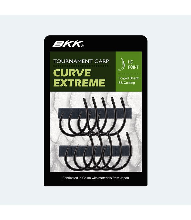BKK BKK Curve Extreme Karperhaak 10 Stuk