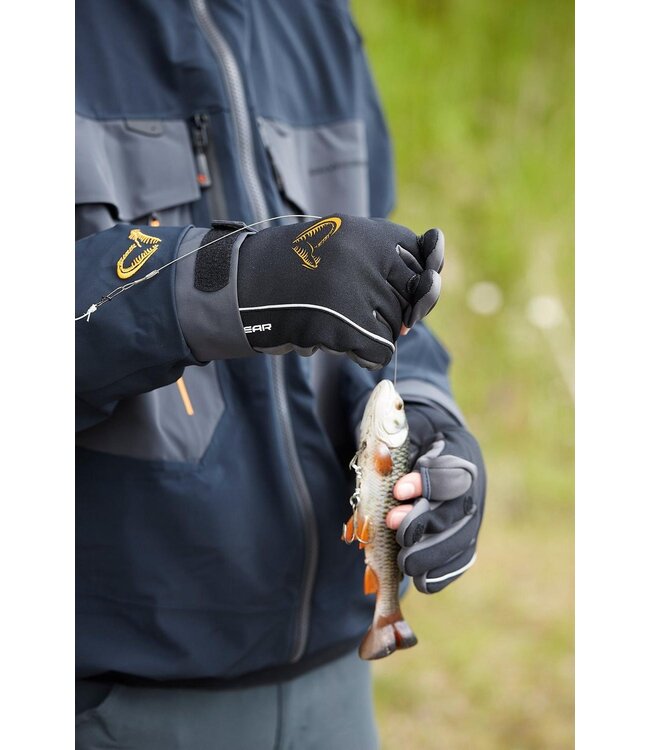 Savage Gear SAVAGE GEAR Softshell Winter Glove Black