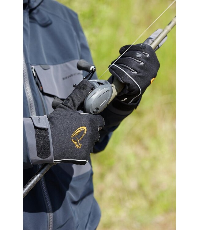 Savage Gear SAVAGE GEAR Softshell Winter Glove Black
