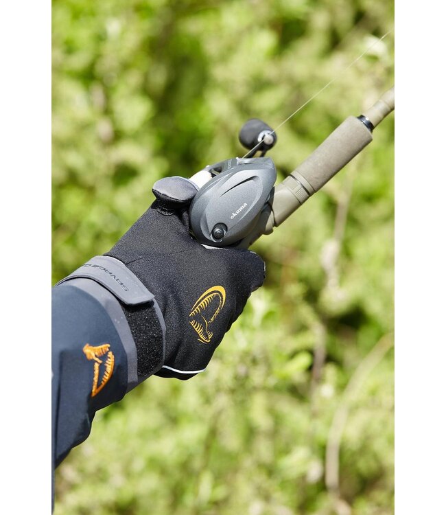 Savage Gear SAVAGE GEAR Softshell Winter Glove Black