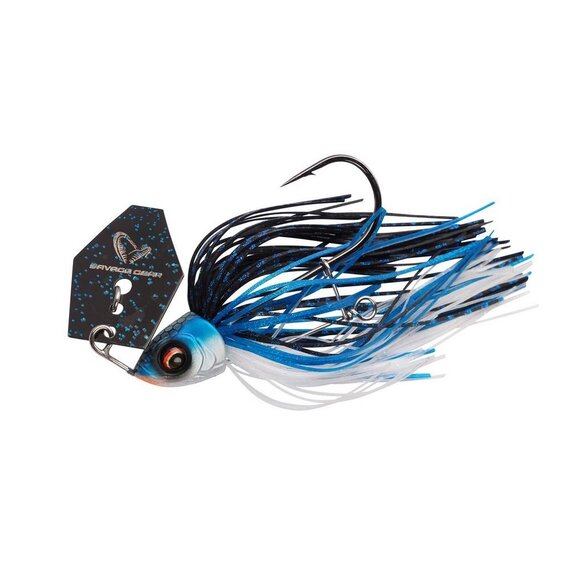 Chatterbait Snoek Aasset – 3 Stuks, Zinkend, Met Trillend Blad En Zachte Siliconen Rok – Voor Zoet & Zout Water