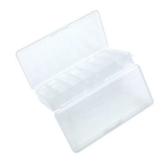 Ejoyous Dubbelzijdige Vissen Lokken Opbergdoos, Transparant Plastic Visgerei Organizer Container voor Zoutwater Vissen Accessoires Ejoyous Dubbelzijdige Vissen Lokken Opbergdoos, Transparant Plastic Visgerei Organizer Container voor Zoutwater Vissen Accessoires