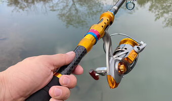 Abu Garcia MAX PRO Casting Combo - Casting combo bestaande uit een casting hengel en baitcast molen voor het roofvissen met kunstaas op onder andere snoek, baars en snoekbaars, 1.98m |10-40g, Wit