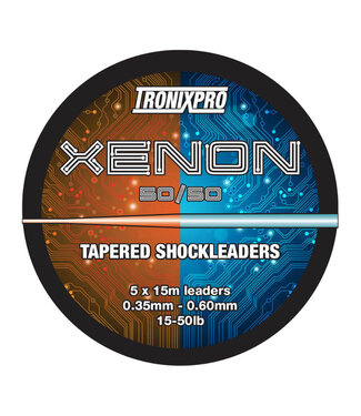 TRONIXPRO TRONIXPRO Xenon Tapered Leader 50/50 Voorslaglijn 15m