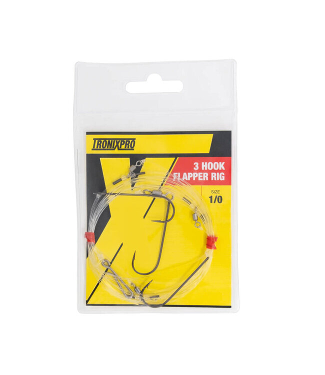 TRONIXPRO TRONIXPRO 3 Hook Flapper Ondelijn