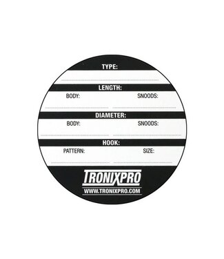 TRONIXPRO TRONIXPRO Rig Winder Label (6.5cm)