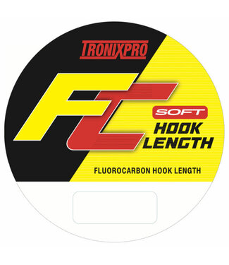 TRONIXPRO TRONIXPRO Fluorocarbon Hook Length Soft Clear