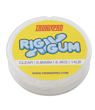 TRONIXPRO TRONIXPRO Rig Gum Clear 0.80mm 14lb 10m