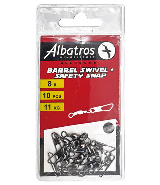 Albatros  ALBATROS Barrel Swivel + Safety Snap