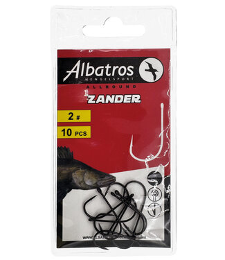 Albatros  ALBATROS Snoekbaars Haak 496B #4 - 10 Stuks