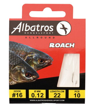 Albatros  ALBATROS Hakenboekje Voorn #16 22cm 0.12mm