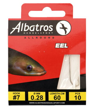 Albatros  ALBATROS Hakenboekje Paling #7 60cm 0.28mm
