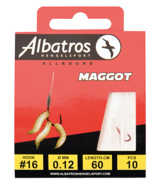 Albatros  ALBATROS Hakenboekje Maden #16 60cm 0.12mm