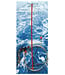 Albatros  ALBATROS Deep Blue Flat-Sea Rig 1 Arm - 2 Haken