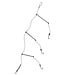 Albatros  ALBATROS Deep Blue Luminous Flat-Sea Rig 3 Arm - 3 Haken