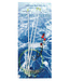 Albatros  ALBATROS Deep Blue Luminous Flat-Sea Rig 3 Arm - 3 Haken