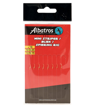 Albatros  ALBATROS Deep Blue Mini Striper / Spiering Rig 8 Haken #12