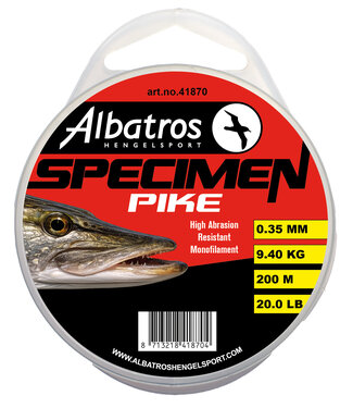 Albatros  ALBATROS Almega Snoek Nylon Vislijn 0,35mm 200m