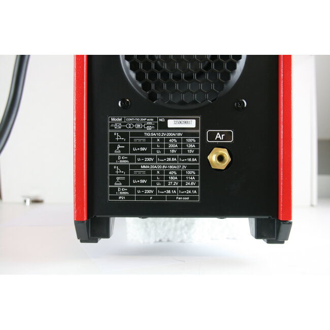 TIG-lasapparaat CONTIWELD CONTI-TIG 204P AC/DC