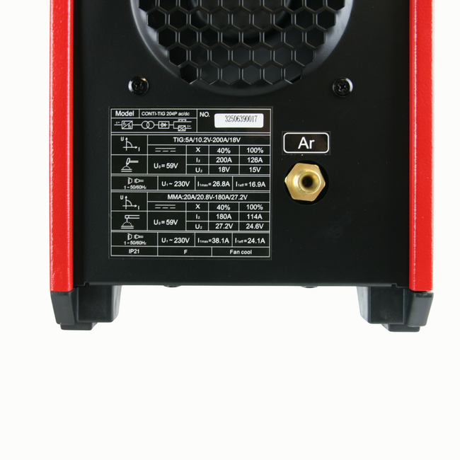 TIG-lasapparaat CONTIWELD CONTI-TIG204P AC/DC