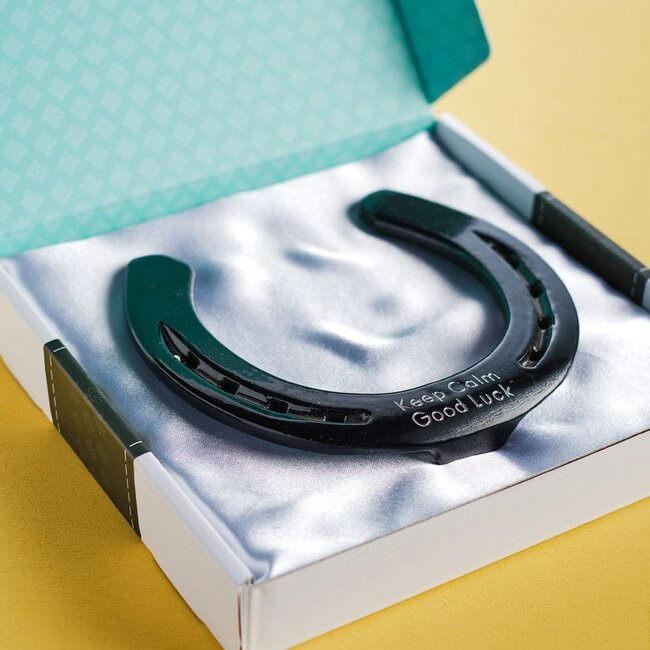 Un fer à cheval noir élégant