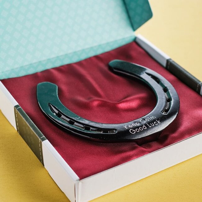 Un fer à cheval noir élégant