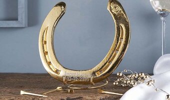 Lucky Horseshoe gift with a Good Luck guarantee. - Good Luck