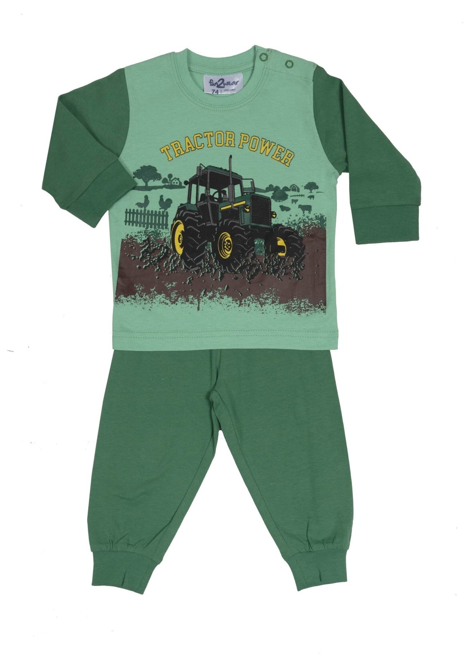Fun2Wear Fun2Wear Tractor Pyjama Baby