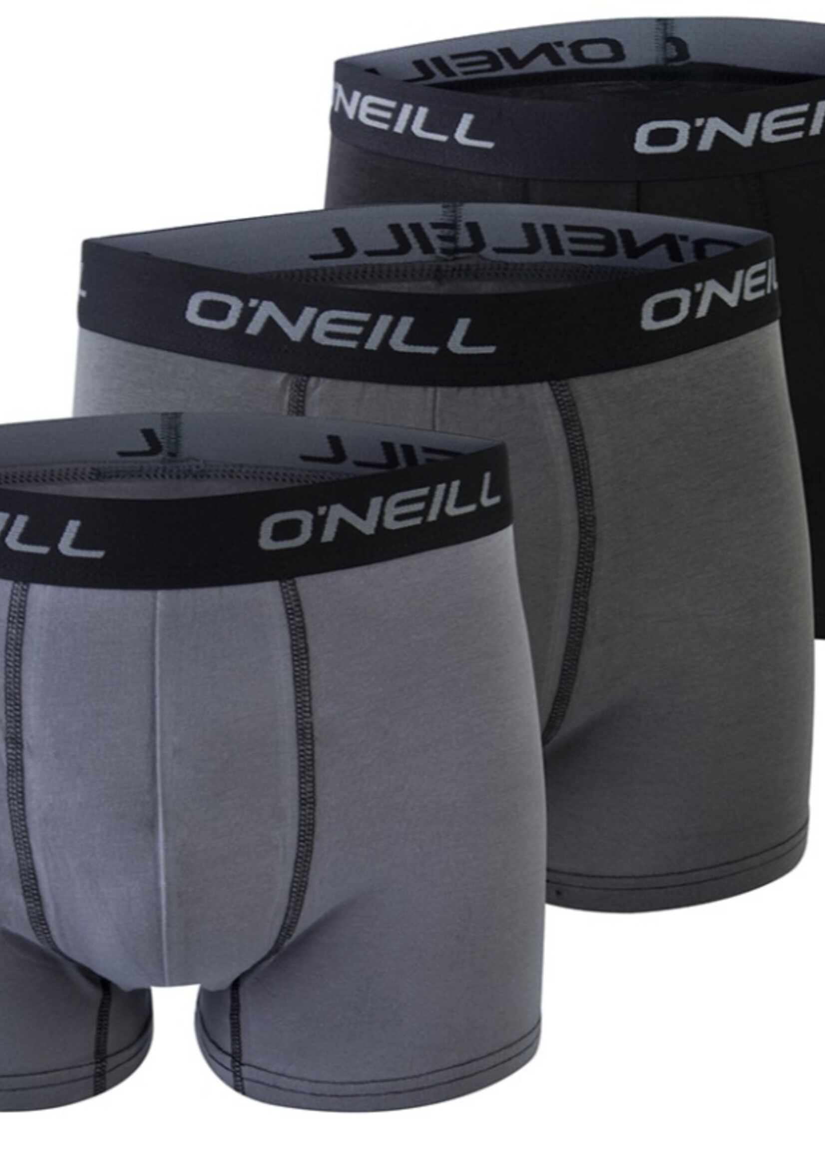 O'Neill O'Neill Heren Boxershorts 3-pack grey black