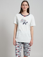 Götzburg Gotzburg Dames Pyjama met driekwart broek