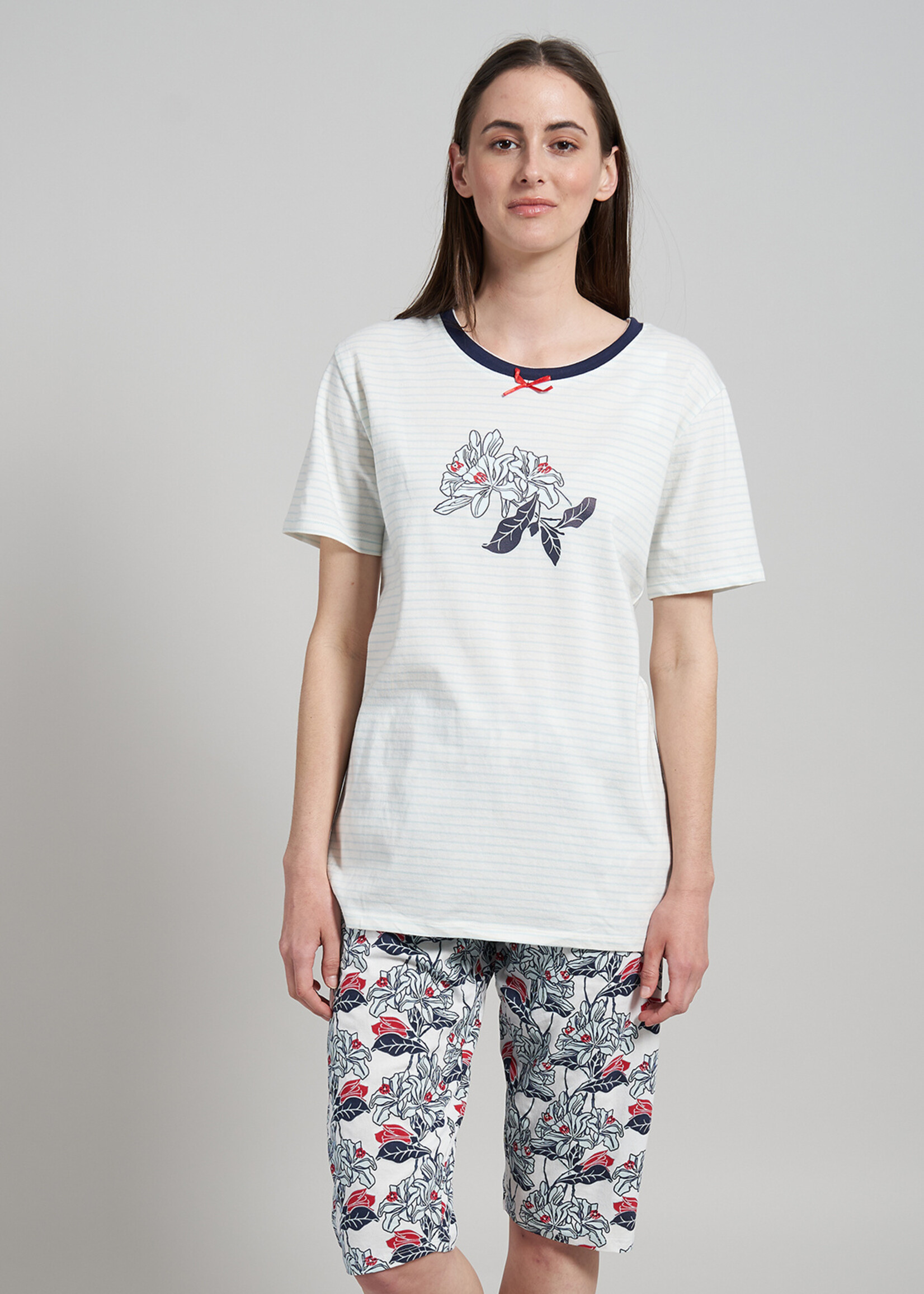 Götzburg Gotzburg Dames Pyjama met driekwart broek