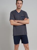 Götzburg Gotzburg heren shortama blauw modern