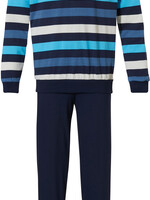 Robson Robson heren pyjama - blauw gestreept