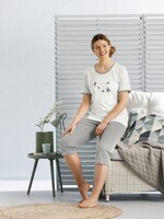 Pastunette Pastunette Dames Pyjama met driekwart broek