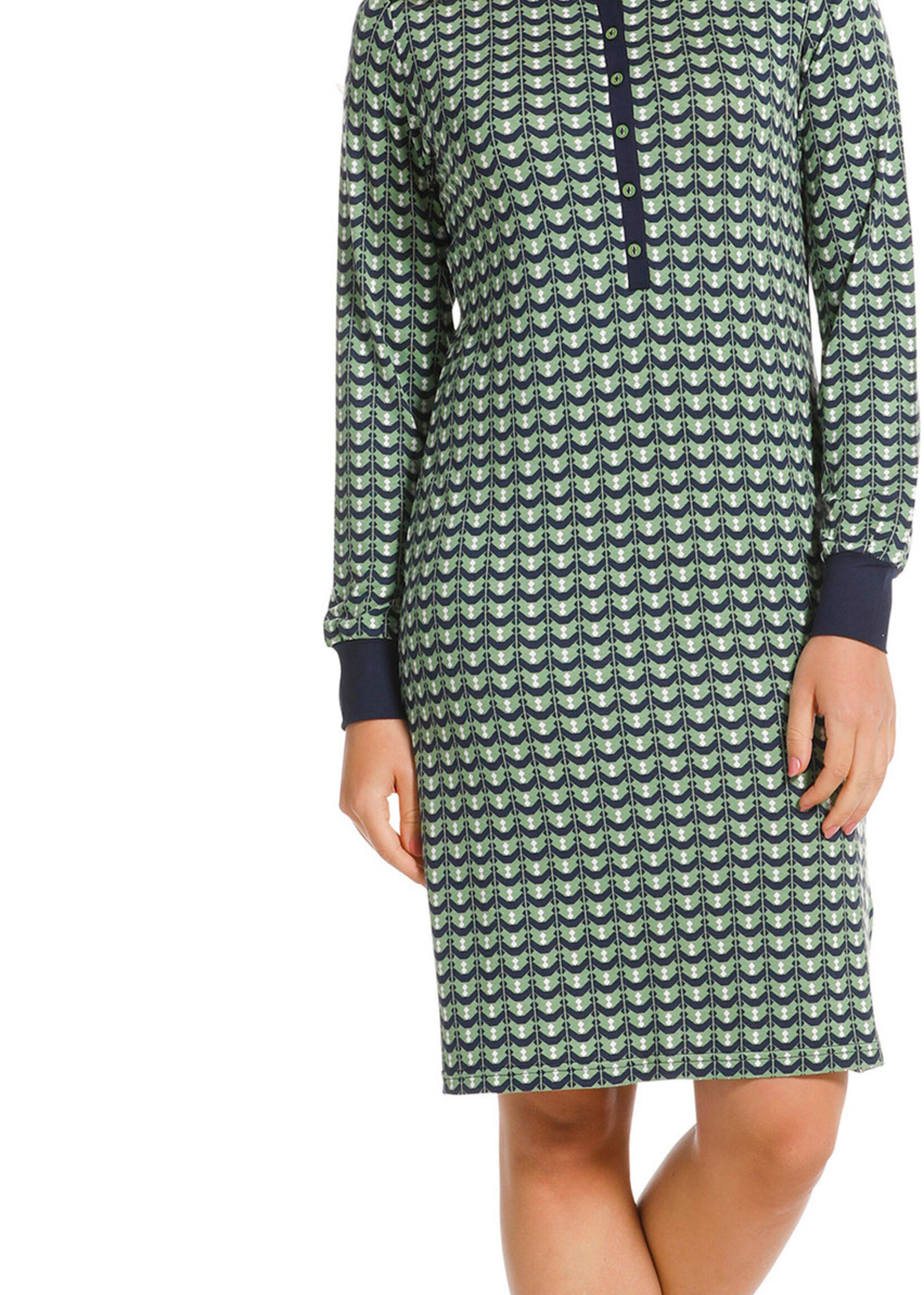 Pastunette Deluxe dames nachthemd - graphic green
