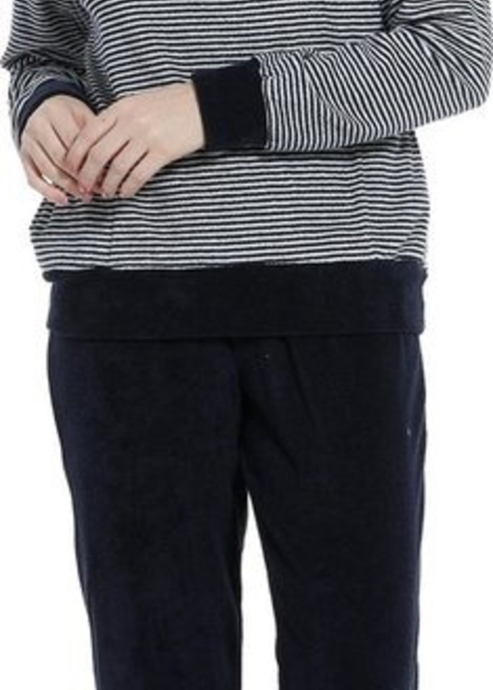 Pastunette Pastunette dames pyjama badstof - gestreept