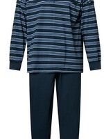 Gentlemen Gentlemen heren pyjama - donkerblauw gestreept