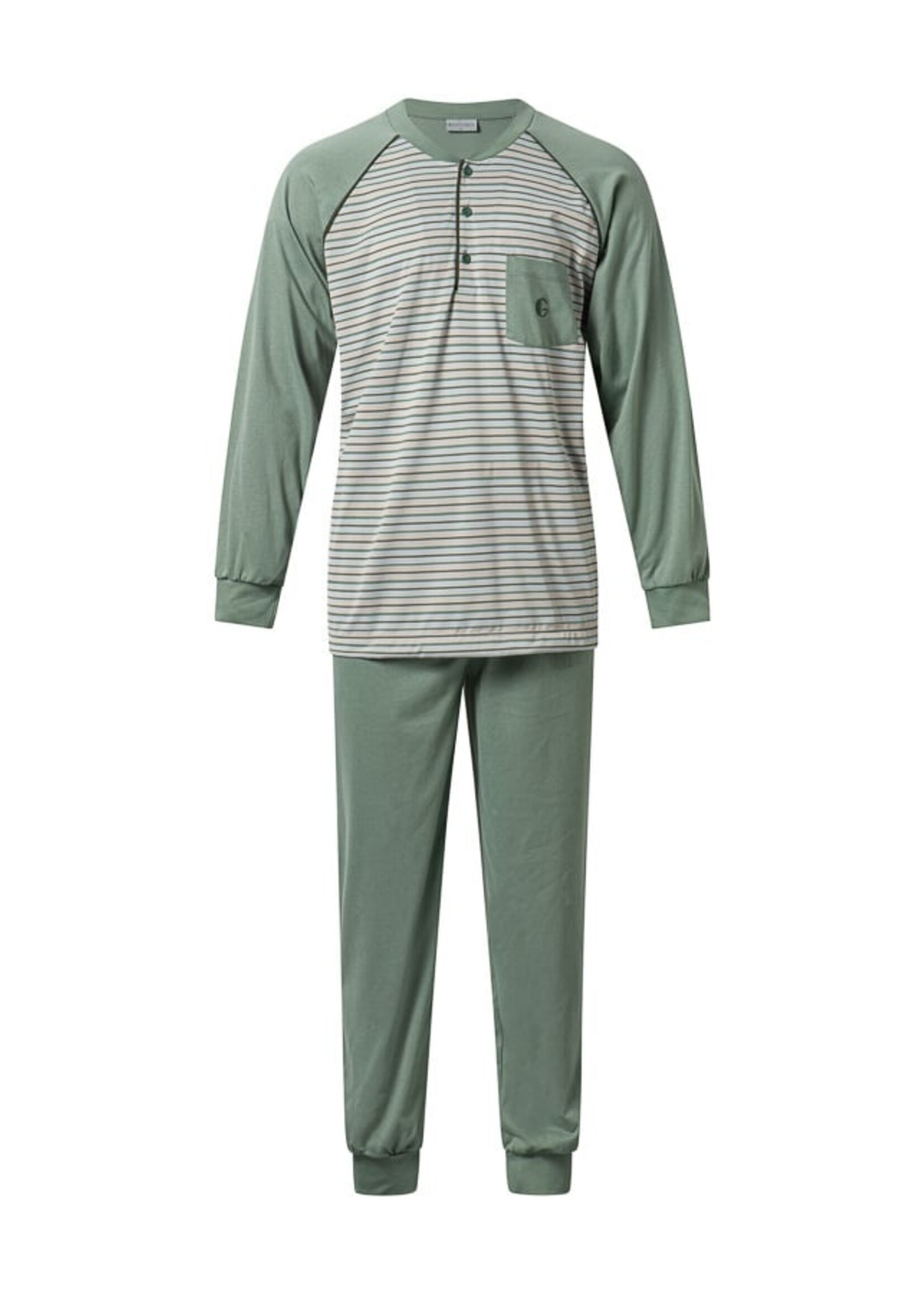 Gentlemen Gentlemen heren pyjama - groen