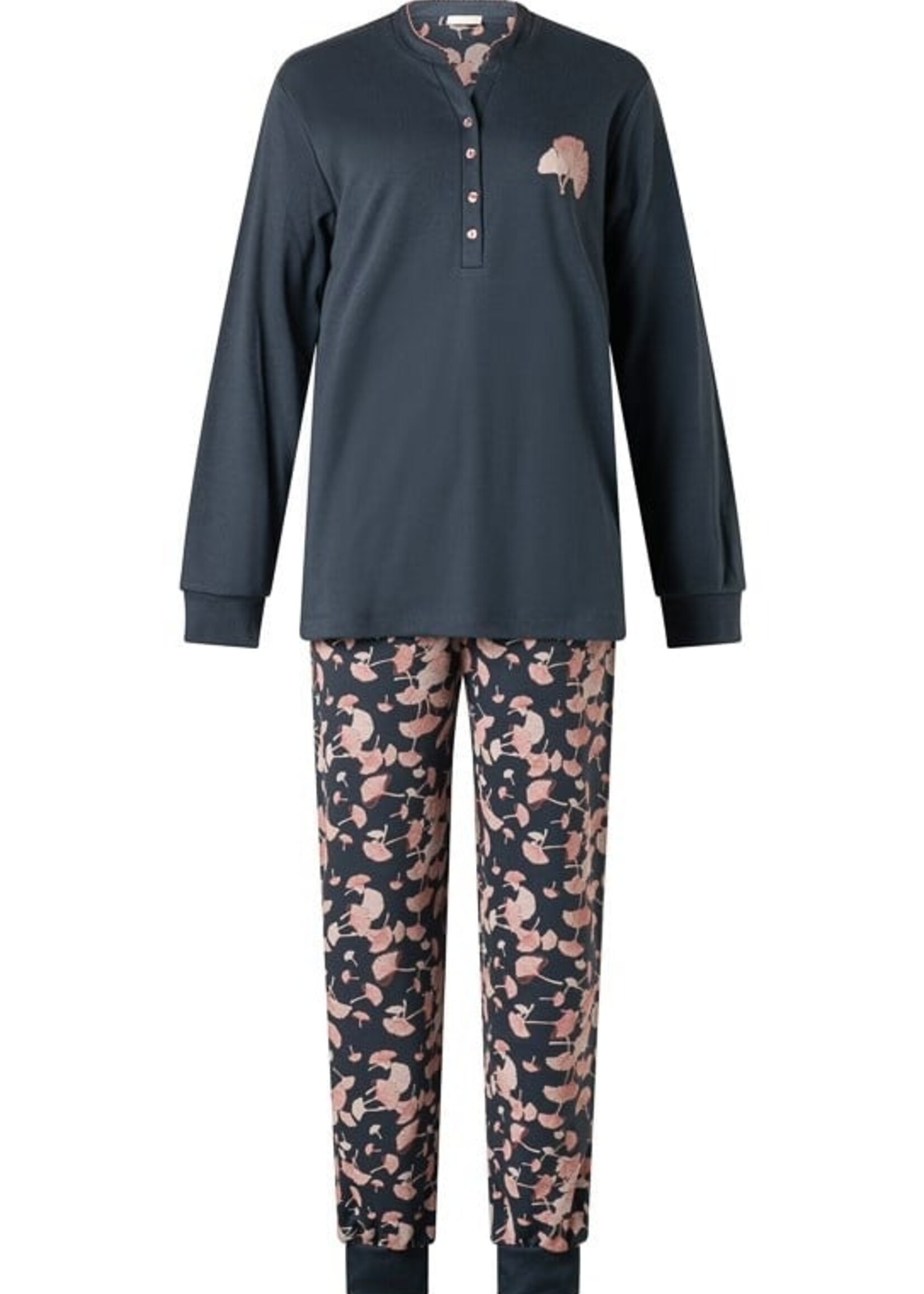 Lunatex Lunatex dames pyjama interlock - extra warm