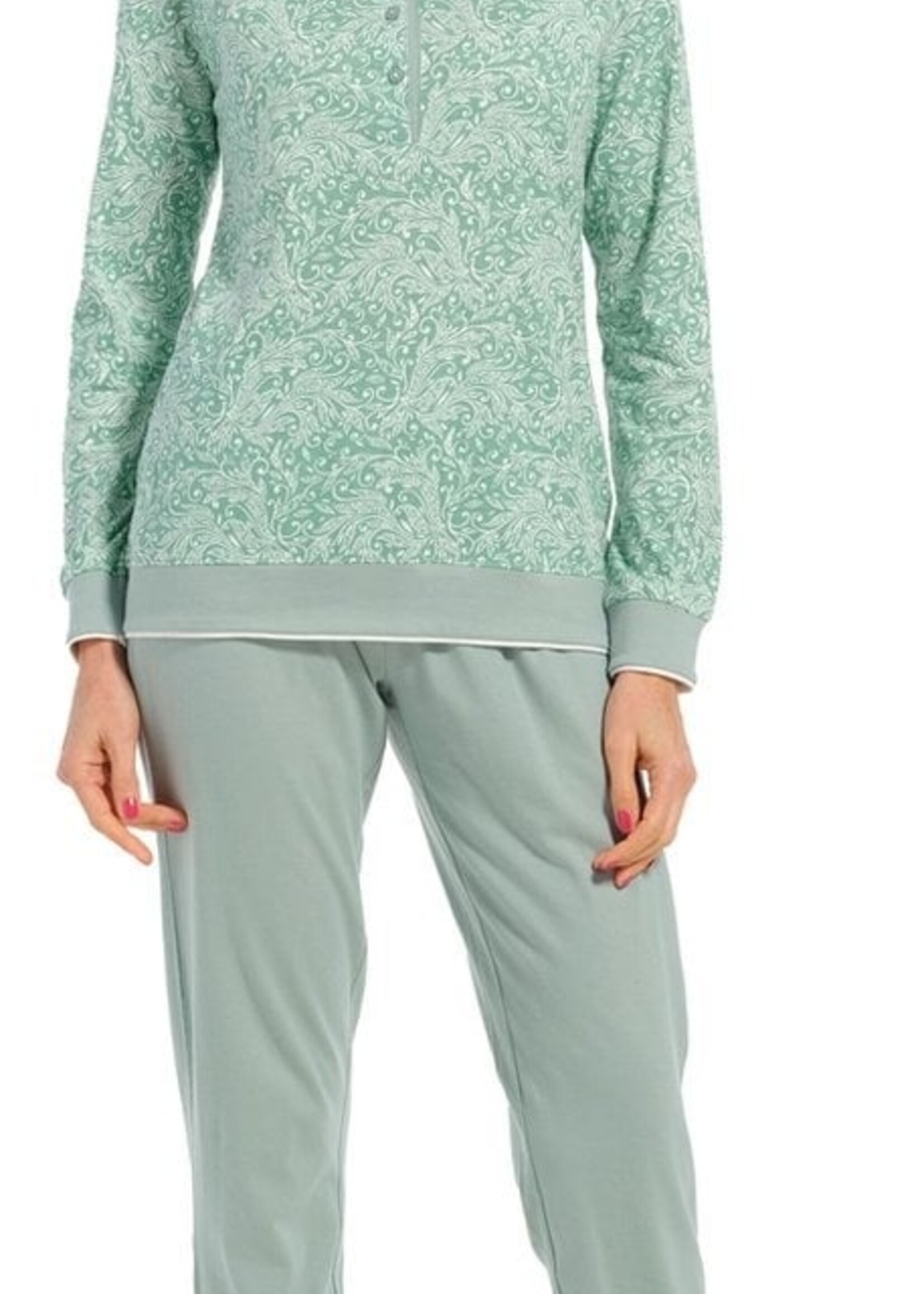Pastunette Pastunette dames pyjama - paisley green