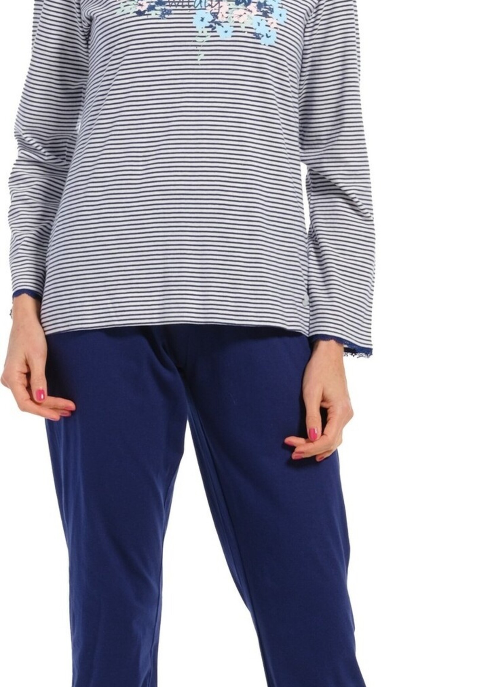 Pastunette Pastunette dames pyjama - stripes