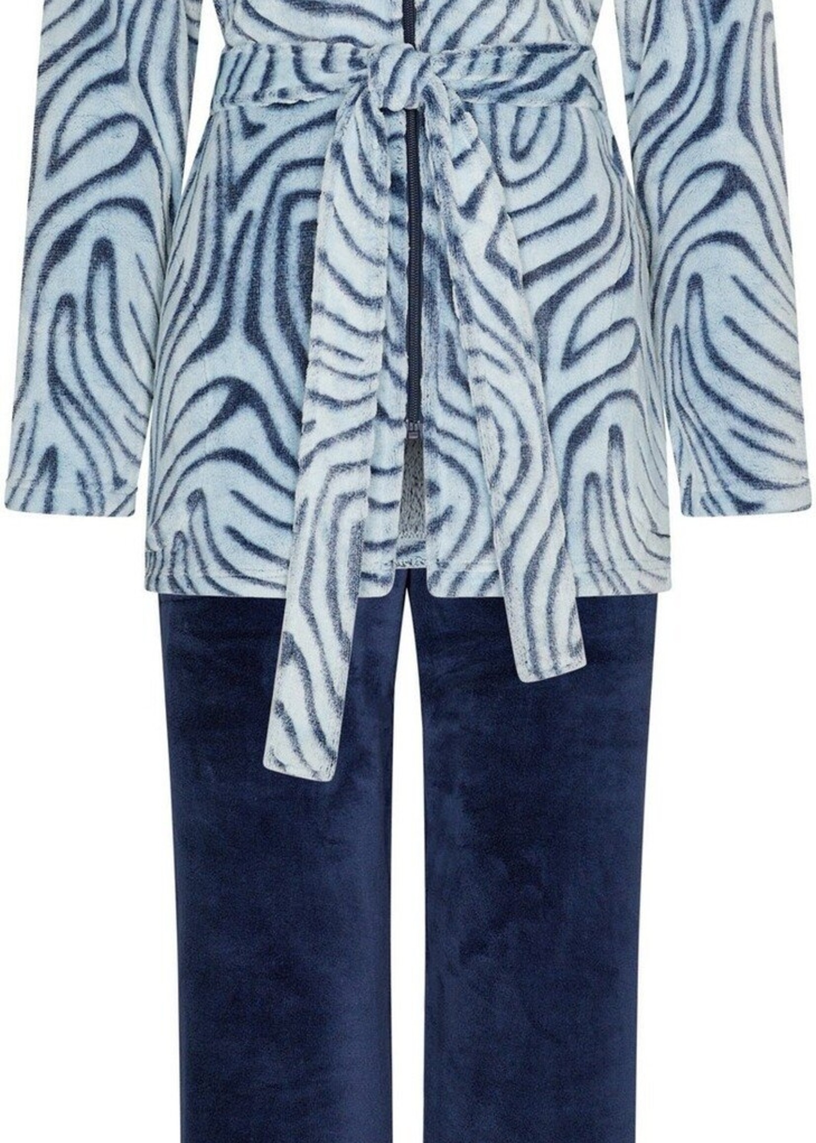 Pastunette Pastunette dames huispak - blauw
