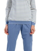 Pastunette Pastunette dames pyjama gestreept - interlock