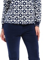Pastunette Pastunette dames huispak - blue print