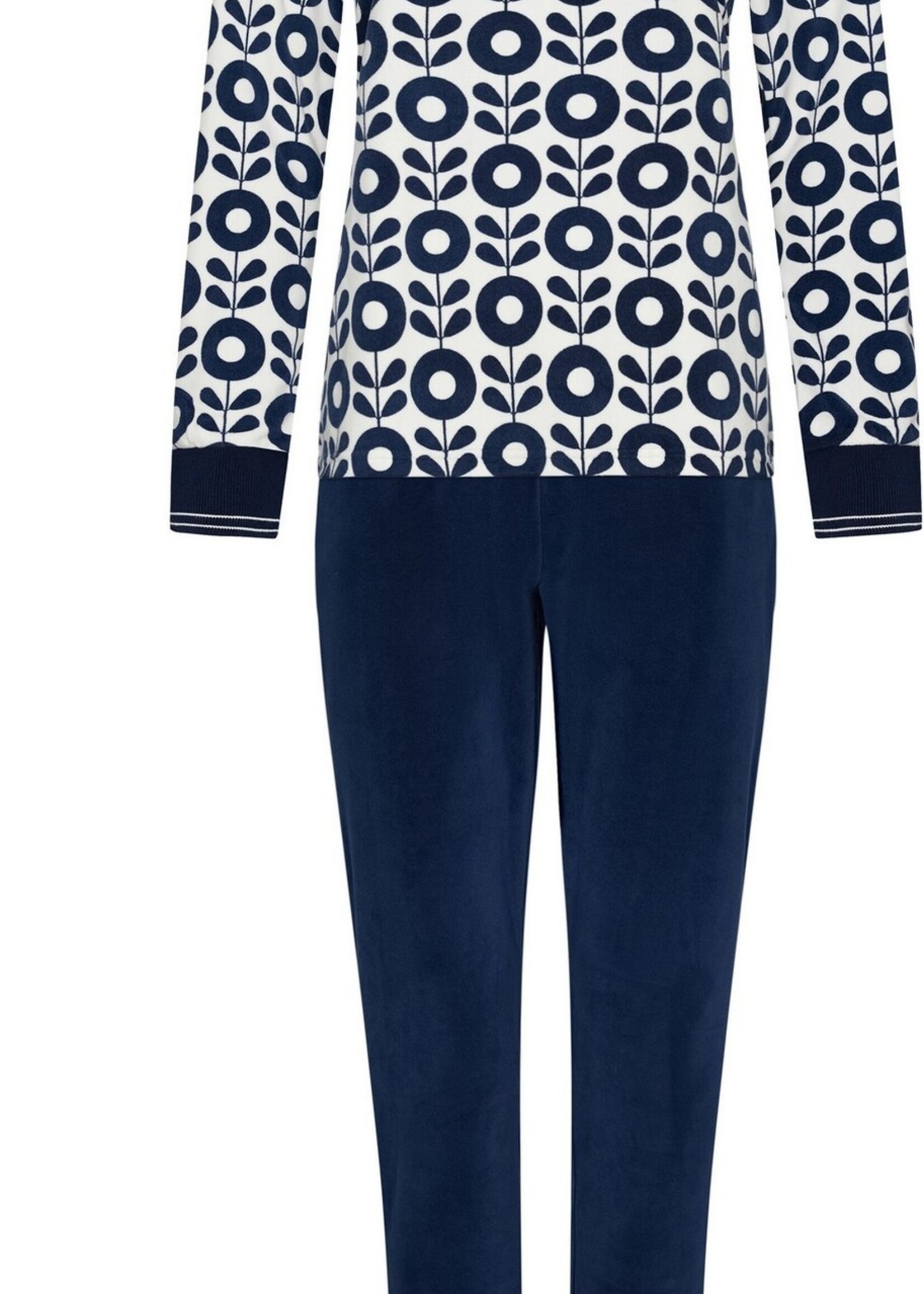 Pastunette Pastunette dames huispak - blue print