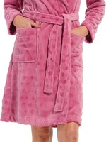 Pastunette Pastunette dames badjas - roze